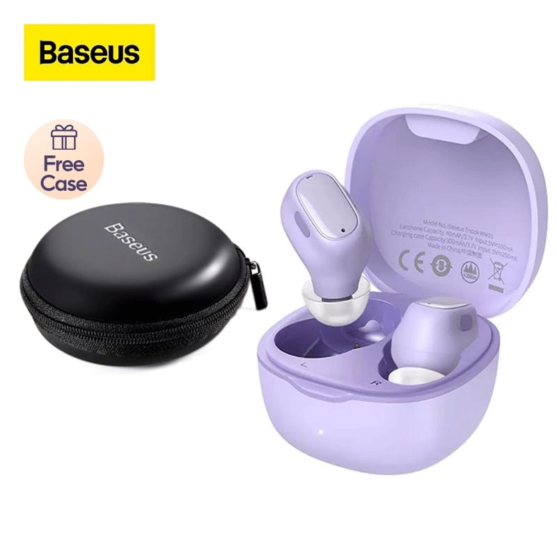WM01 TWS Bluetooth Wireless Earphones with Free Earphone Case