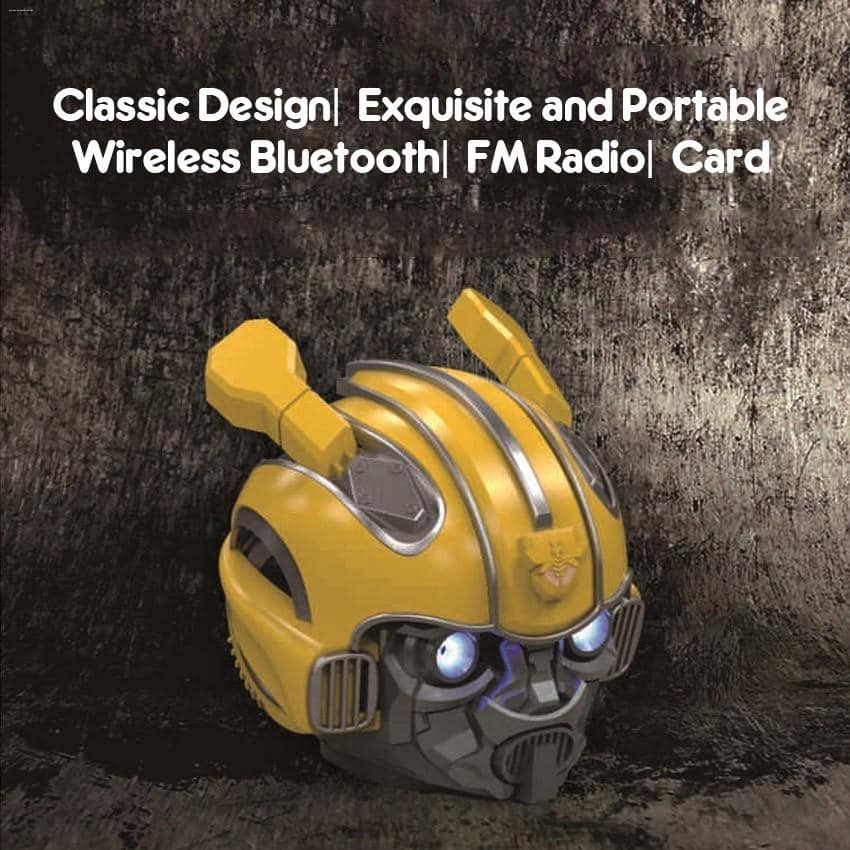 Transformers Bumblebee Bluetooth Speaker with Light Up LED